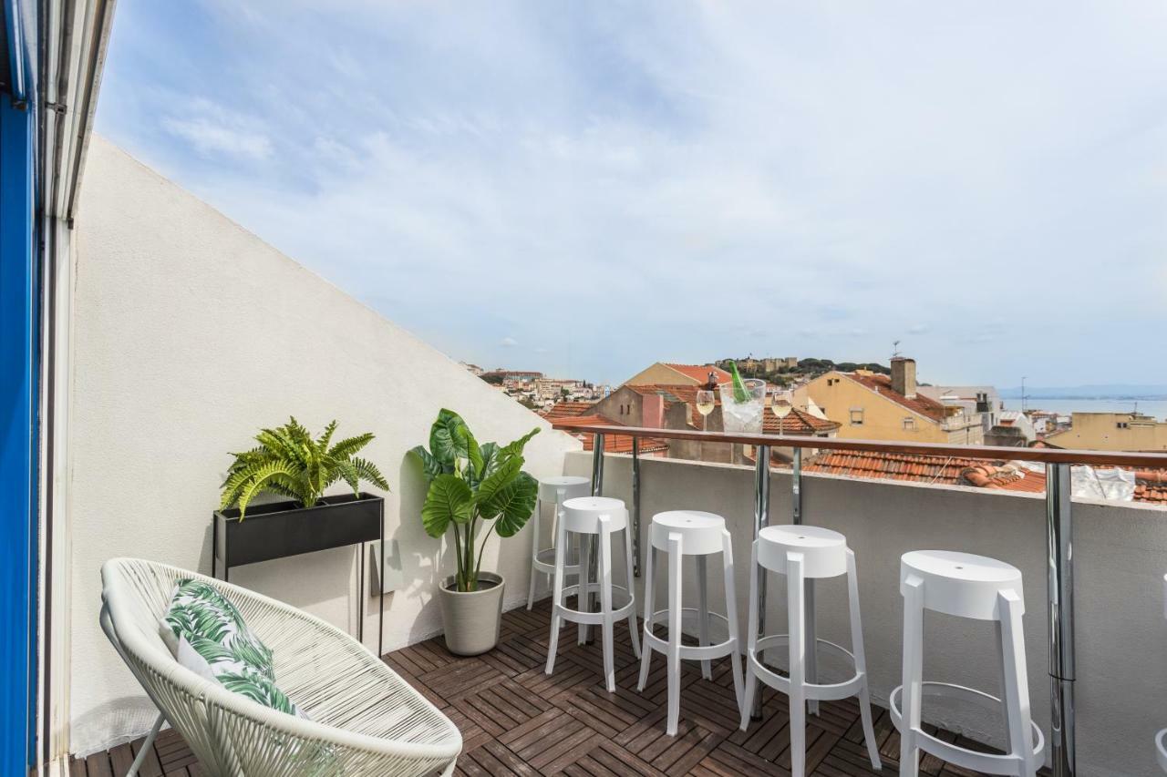 Rossio Penthouse Three-Bedroom Apartment W/ River View And Parking - By Lu Holidays Lisboa Exteriér fotografie